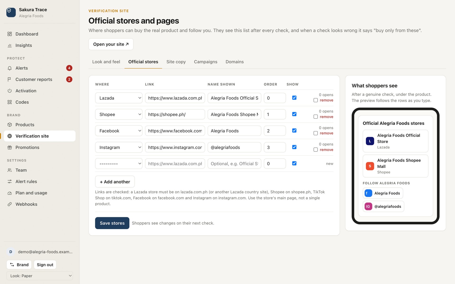 Official stores and pages: links checked against each platform